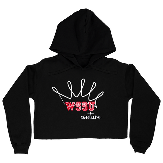 WSSU Couture Crop Hoodie