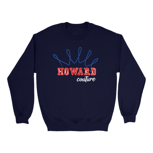 Howard Couture Red Crewneck