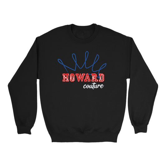 Howard Couture Red Crewneck